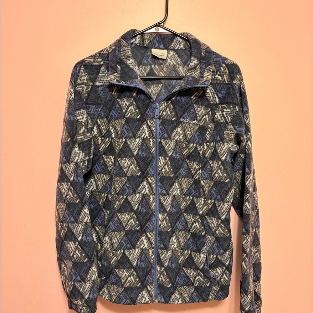 Columbia Women's Benton Springs Printed Full Zip Fleece Jacket